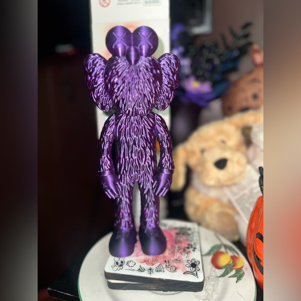 Elmo 3D Figurine Kaws : About 9Inches tall